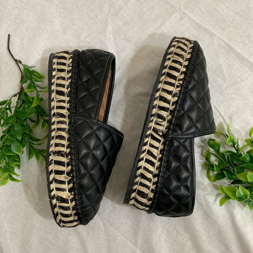 J/Slides NYC Quilted Slip-on Espadrilles